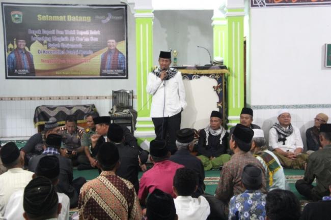 Launching Program Magrib Al-Qurâ€™an dan Subuh Berjemaah di Kecamatan Pantai Cermin 