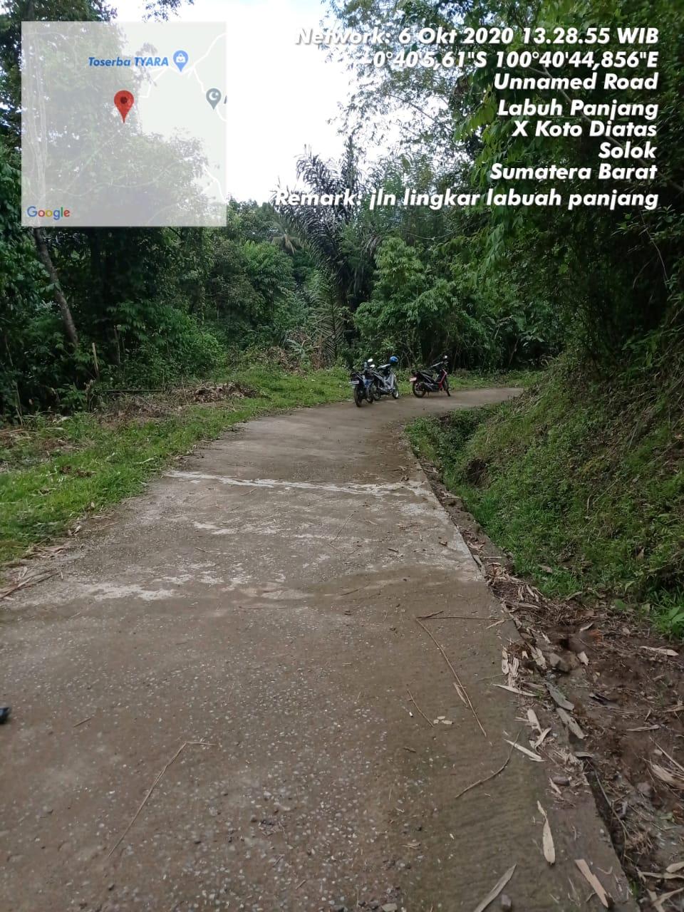 Survey Kondisi Jalan Lingkar Labuah Panjang