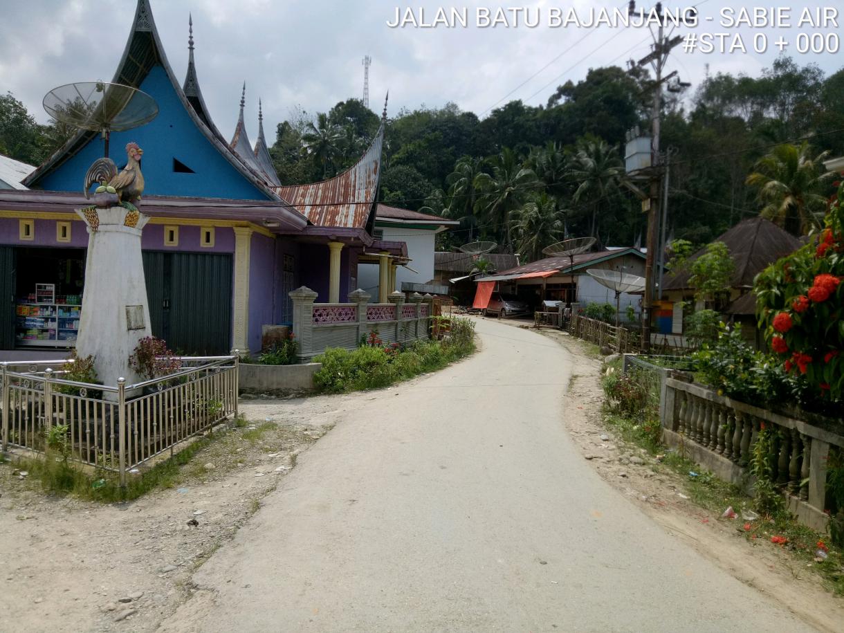 Survey Kondisi Jalan Batu Bajanjang Sabie Aie