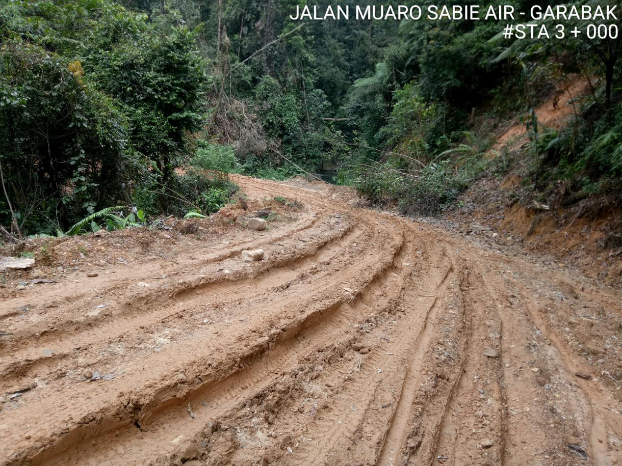Survey Kondisi Jalan Muaro Sabie Aie - Garabak