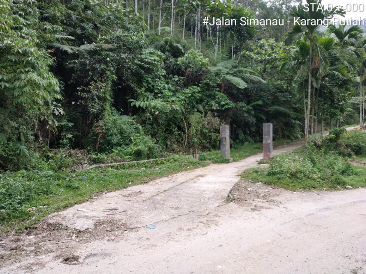 Survey Kondisi Jalan Simanau Karang Putih