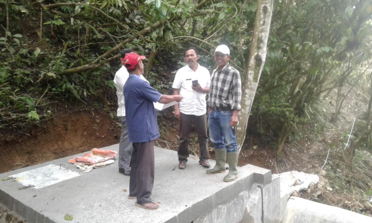 Monitoring Kegiatan Sistem Penyediaan Air Minum ( SPAM ) th 2020 di Jorong Kayu Kalek
