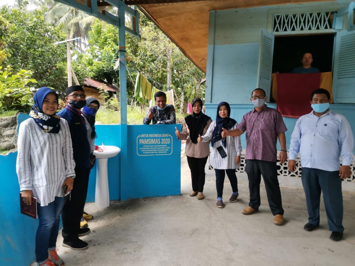 Uji Fungsi PAMSIMAS Th 2020 di Jorong Baringin