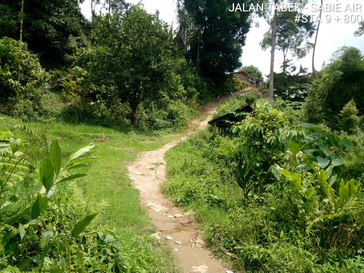 Survey Kondisi Jalan Tabek Sabie Aia