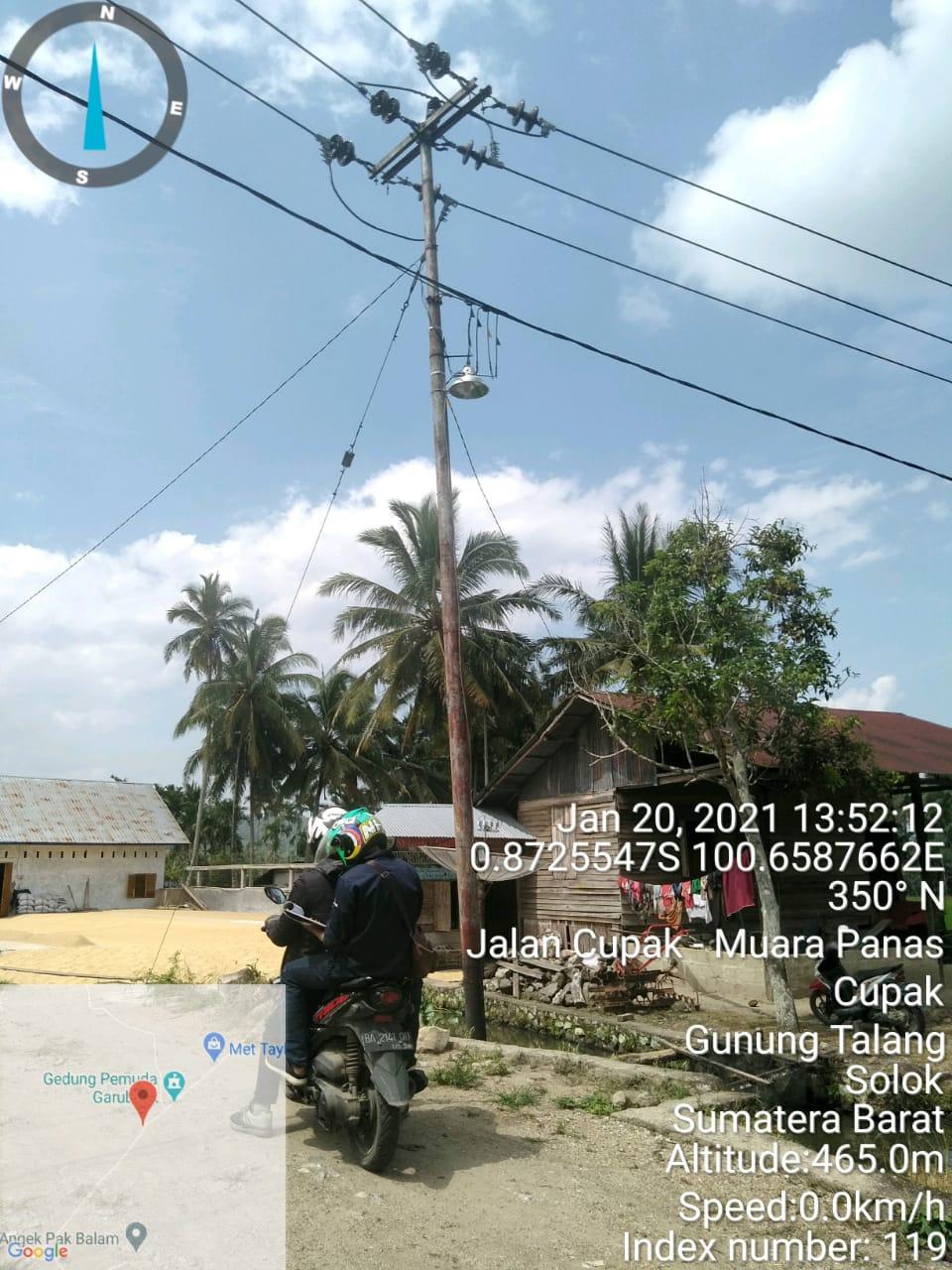 PELAKSANAAN SURVEY INVENTARISASI LPJU KABUPATEN SOLOK