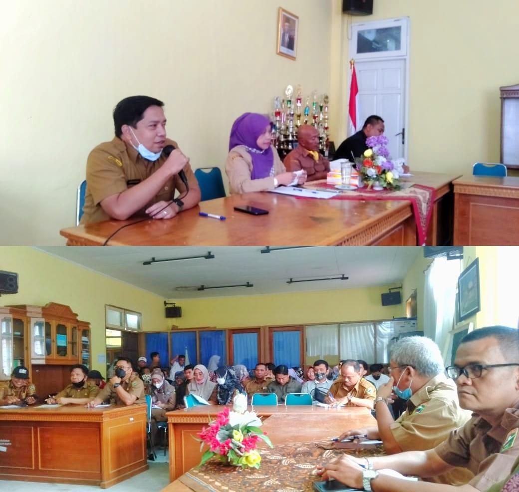 Rapat Staf Dinas Pekerjaan Umum dan Penataan Ruang Kabupaten Solok